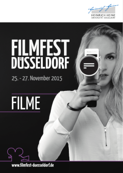 filmfest - Medienkarriere.NRW
