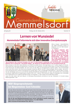 Mitteilungsblatt KW 44