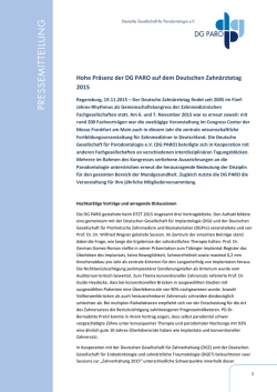 Heraeus Pressemitteilung mit Logo