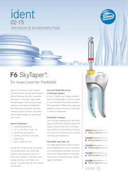 F6 SkyTaper - Komet Dental