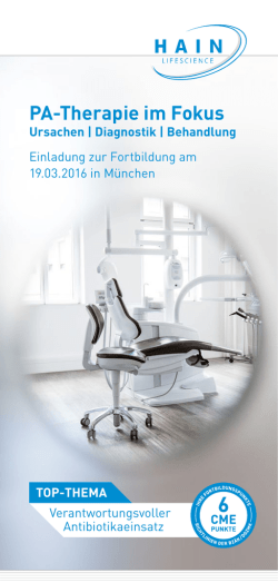 Informationen - Hain Lifescience