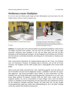 Heidenaus neuer Stadtplan