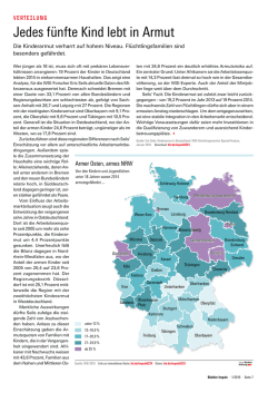 Jedes fünfte Kind lebt in Armut
