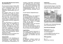 Faltblatt: Zuverdienstbereich (PDF: 163 KB)