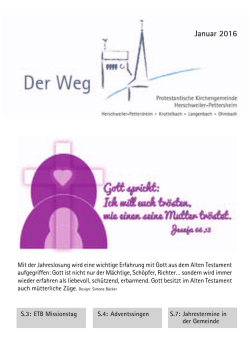 Januar 2016 - kirche-hp