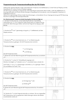 PID-Programmierung