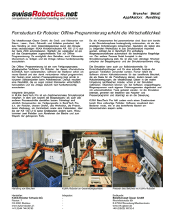 Fernstudium für Roboter: Offline