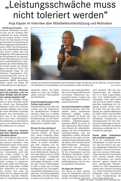 Interview mit Anja Kayser