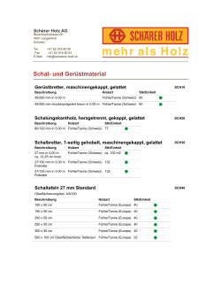 Schal- und Geruestmaterial - schaerer-holz.ch
