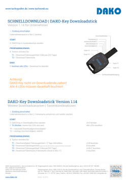 Downloadanleitung DAKO Key