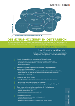 Folder Sinus Oesterreich - Okt 2015