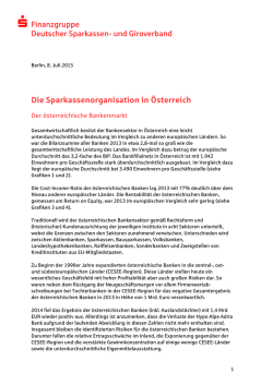 Die Sparkassenorganisation in &Ouml;sterreich