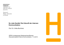 So viele Kanäle! Die Zukunft der internen Kommunikation