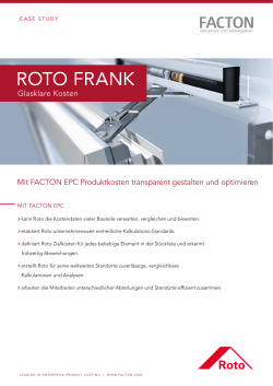 roto frank - FACTON GmbH
