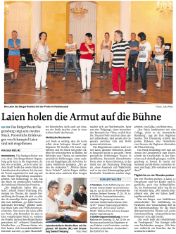 Mittelbayerische Zeitung vom 11.07.2015