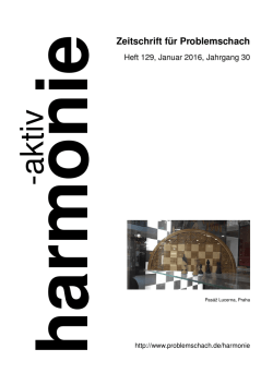 Harmonie 129 - problemschach.de