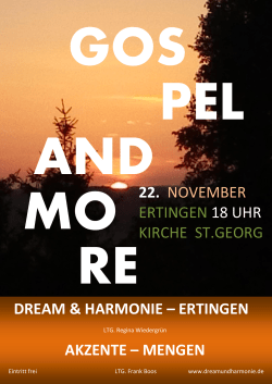 Gospel and more