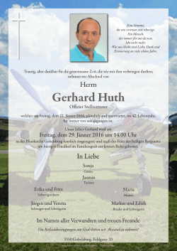 Gerhard Huth