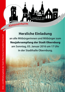 Herzliche Einladung