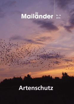 Ausgabe 14 / 2015 - Mailänder Consult