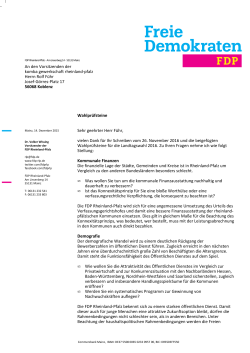 Wahlprüfstein zum Herunterladen - FDP Rheinland