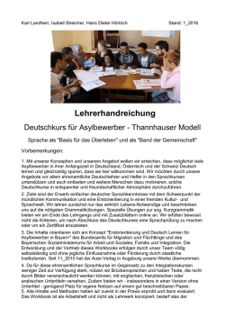 herunterladen - Deutschkurs f&uuml;r Asylbewerber