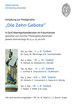 Die Zehn Gebote