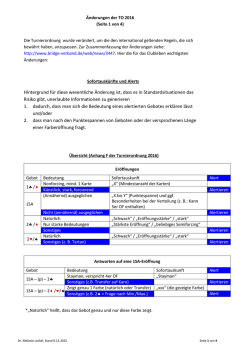 Hintergrund f&uuml;r diese wesentliche &Auml;nderung ist, dass es in