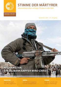 afghanistan. ein talibankämpfer wird christ. - HMK