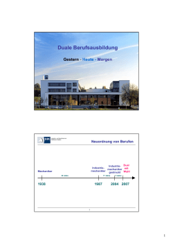 Duale Berufsausbildung - IHK Heilbronn