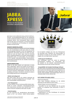 JABRA XPRESS