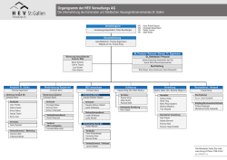 Organigramm der HEV Verwaltungs AG