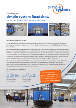 simple system Roadshow