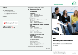 abH ausbildungsbegleitende Hilfen