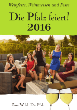 Die Pfalz feiert!