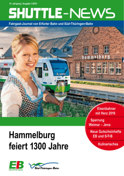 Hammelburg feiert 1300 Jahre