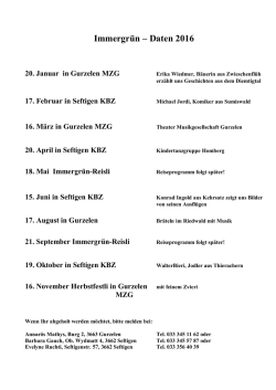 Immergr&uuml;n - rolfschenk.ch