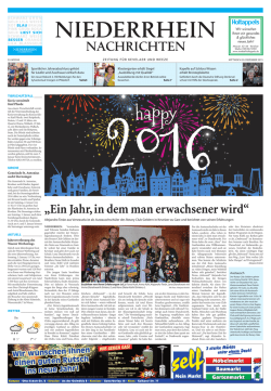 „Ein Jahr, in dem man erwachsener wird“