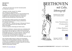 Duo Neckelmann-Reichow Programm und Info 11.07.2015