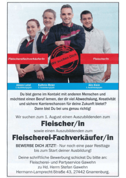 Ausbildung Gawehn 2016.jpg - Gawehn Fleischerei und Partyservice