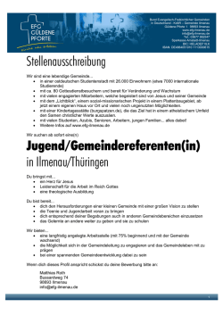 Ausschreibung