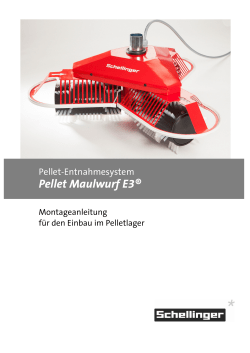 Pellet Maulwurf E3 - Montageanleitung