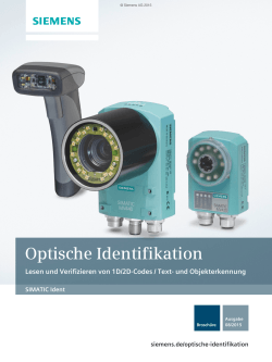 Optische Identifikation / Lesen und Verifizieren von 1D/2D