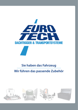 dachträger - Eurotech Dachträger & Transportsysteme