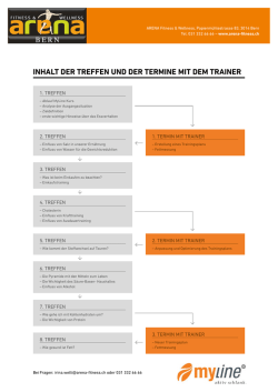 Inhalt der acht Treffen