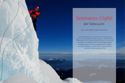 Seemanns Gipfel - Ralf Gantzhorn
