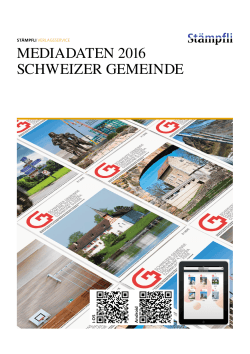 Schweizer Gemeinde - Schweizerischer Gemeindeverband
