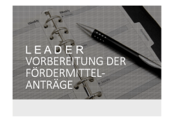 LEADER Forum 01022016 in Wittenberg