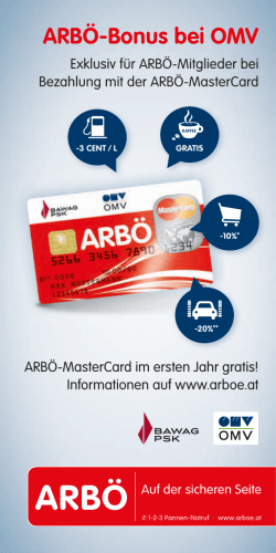 ARBÖ-Bonus bei OMV