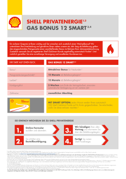 Gas Bonus 12 Smart
